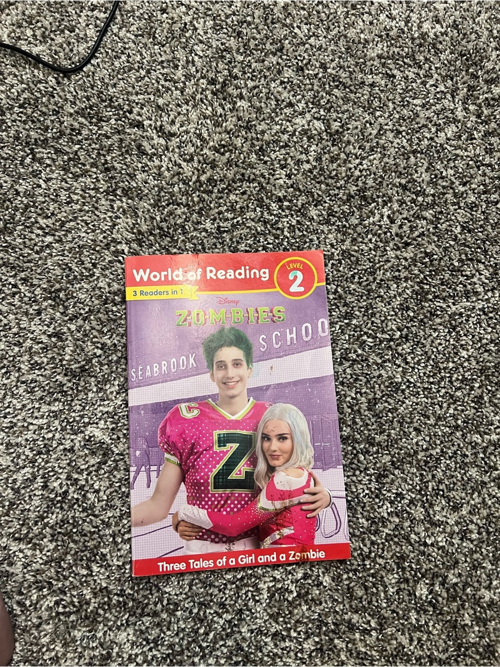 Disney World of Reading: Zombies School - Level 2 (Pink)